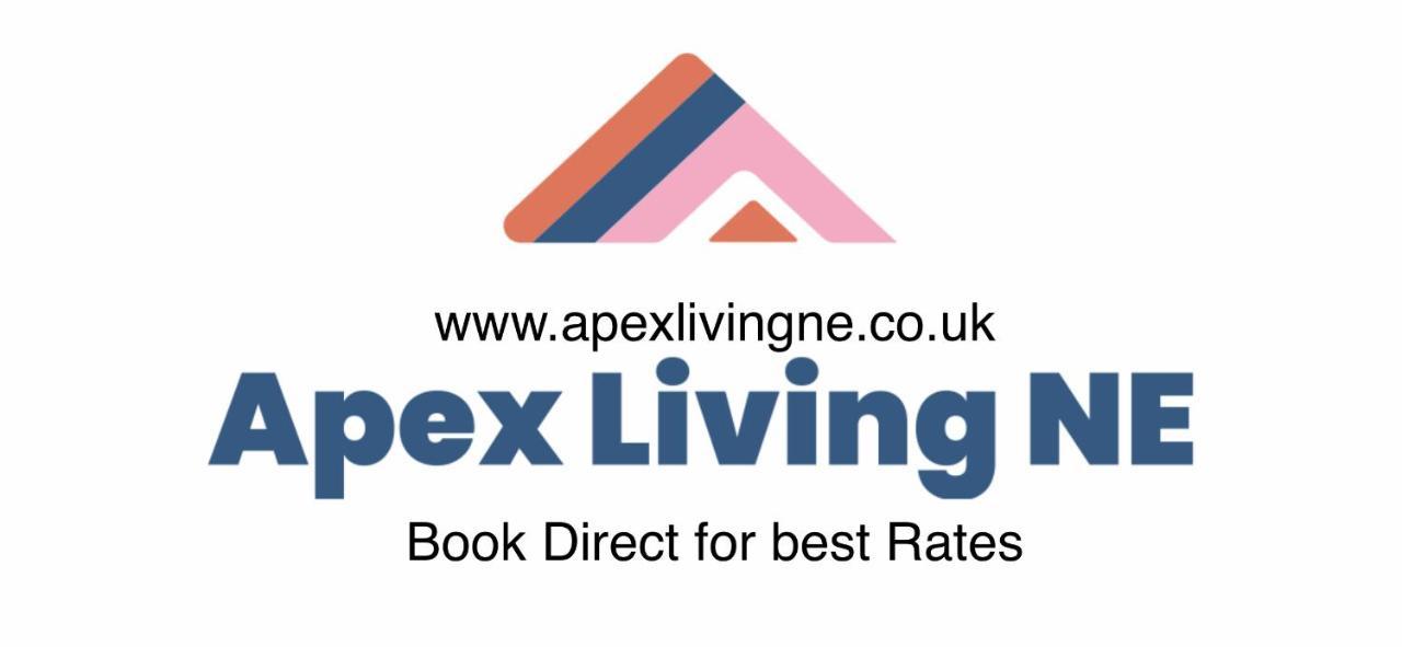 Apexlivingne - Luxury Balcony Apartment, Double Bed, Wifi Сандерленд Екстер'єр фото